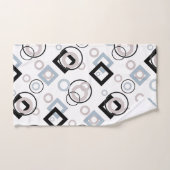 モダン幾何数々の模様 バスタオルセット (ハンドタオル)