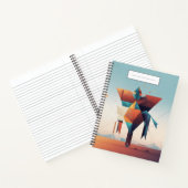 モダン幾重ユニーク建築 ノートブック (内部)