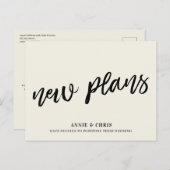 モダン延期クリーム新計画 案内ポストカード (正面/裏面)