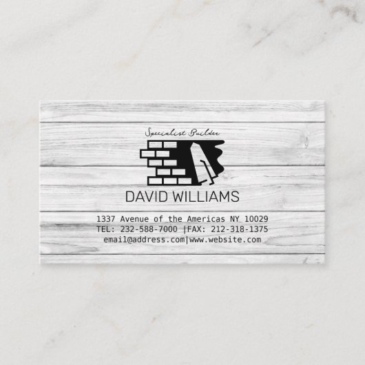 モダン建物改革名刺 名刺 (正面)