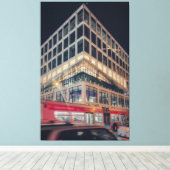 モダン建物 キャンバスプリント (インサイチュ (ウッドフロア))