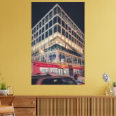 モダン建物 キャンバスプリント (インサイチュ (リビング))