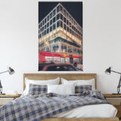 モダン建物 キャンバスプリント (インサイチュ (寝室))
