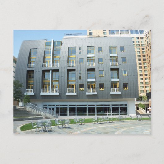 モダン建物 ポストカード (正面)