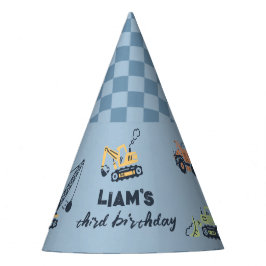 モダン建築トラック誕生日ハット パーティーハット