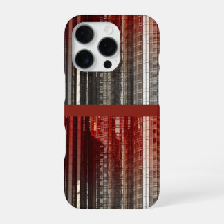 モダン建築パターン iPhone 16 PROケース