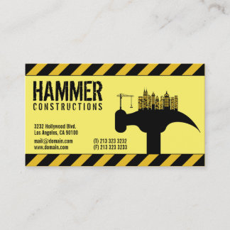 モダン建築ビルダー契約者 名刺