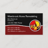 モダン建築名刺の改築 名刺 (正面)