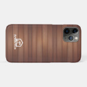 モダン建築工事人大工道具木材 Case-Mate iPhoneケース (裏面(横))