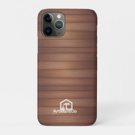 モダン建築工事人大工道具木材 iPhone 11 PROケース