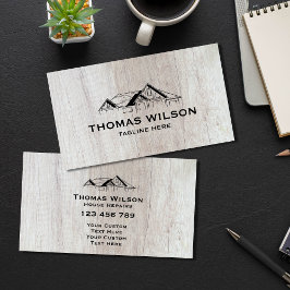 モダン建築手利大工ツール木材 名刺