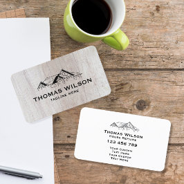 モダン建築手利大工ツール木材 名刺