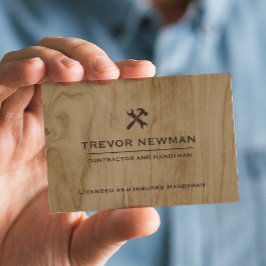 モダン建築手利大工ツール木材 名刺