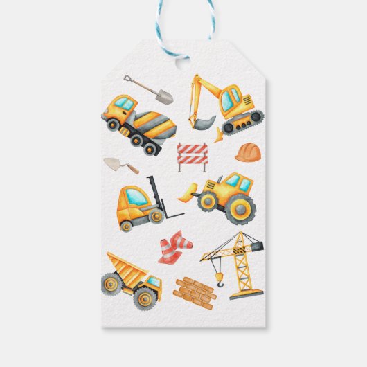 モダン建築誕生日 ギフトタグ (裏面)