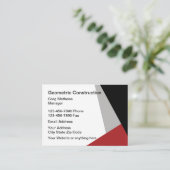 モダン建築 名刺 (スタンド正面)