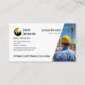 モダン建築 名刺 (裏面)