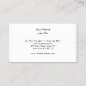 モダン弁護士ジャスティススケール白黒 名刺