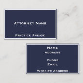 モダン弁護士名刺 名刺 (正面/裏面)