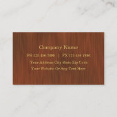 モダン弁護士名刺 名刺 (裏面)