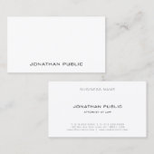 モダン弁護士弁護士プロフェッショナルテンプレート法 名刺 (正面/裏面)