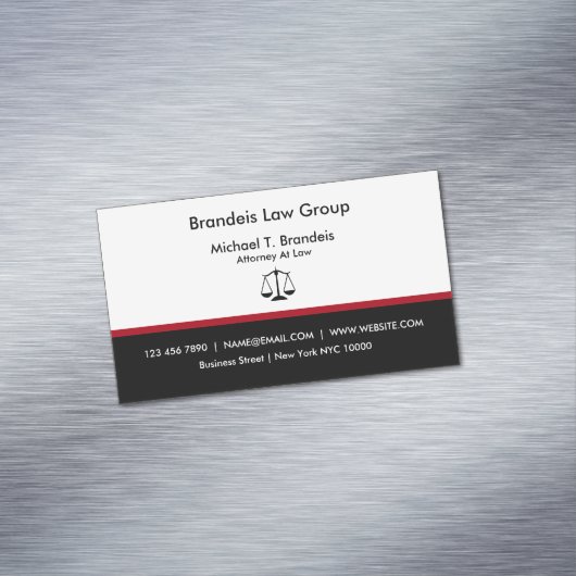 モダン弁護士法律事務所 マグネット名刺 (インサイチュ)