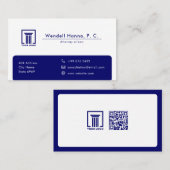 モダン弁護士 |シンプル 名刺 (正面/裏面)