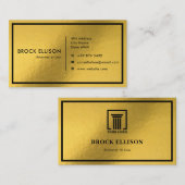 モダン弁護士 |ビジネスシンプルカード 名刺 (正面/裏面)