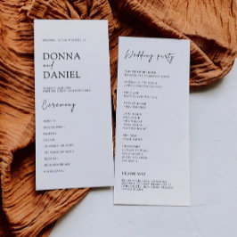 モダン式結婚計画テンプレート