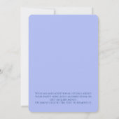 モダン引っ越し祝いパーティーパーティータイポグラフィ 招待状 (裏面)