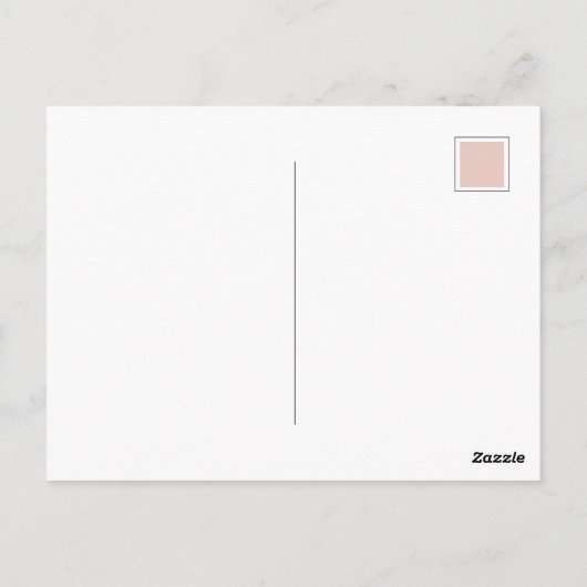 モダン引用文抽象芸術図形 ポストカード (裏面)