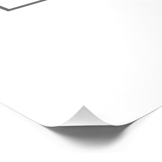 モダン引用文：信頼するが検証 ポスター (コーナー)