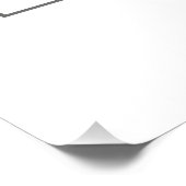 モダン引用文：眠っている犬を横にする ポスター (コーナー)