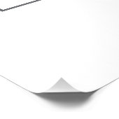 モダン引用文：頂上は寂しい ポスター (コーナー)