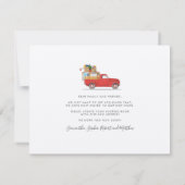 モダン引越しホーム引っ越しましたレッドトラック (裏面)