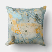 モダン形状と色 クッション (正面)