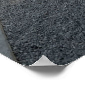 モダン彫刻庭園の小道 ポスター (角)