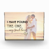 モダン心が愛する人を見つけた写真 フォトブロック (正面)