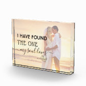 モダン心が愛する人を見つけた写真 フォトブロック (右)