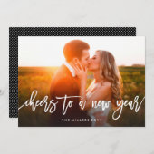 モダン応援を年末年始のフォトカードにスクリプトを作成 シーズンカード (正面/裏面)