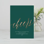 モダン応援非写真業務環境金ゴールド 箔シーズンカード (立ち正面)