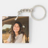 モダン悔やみや弔慰写真死没記念碑 キーホルダー (裏面)