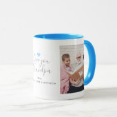 「モダン愛するおじいちゃん」 2-Photo マグカップ (正面右)