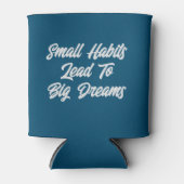 モダン感動的クール文字引用文メンズ 缶クーラー (正面)