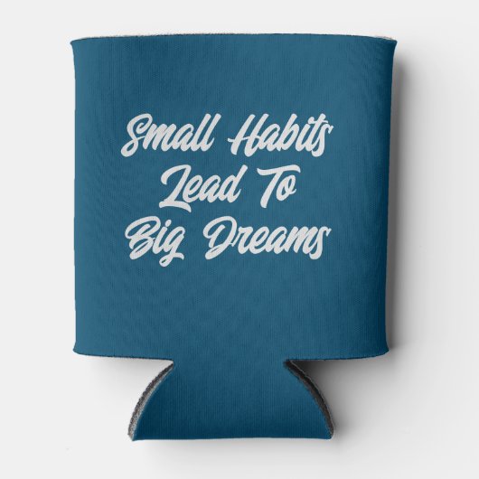 モダン感動的クール文字引用文メンズ 缶クーラー (正面)