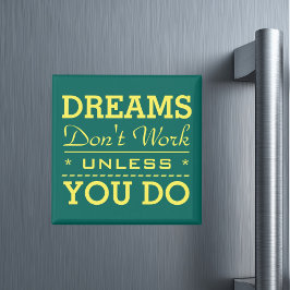 モダン感動的タイポグラフィ引用文 マグネット