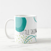 モダン感動的引用文 コーヒーマグカップ (左)