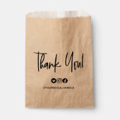 モダン感謝していは、スクリプトSocial Handleをハンドレットした フェイバーバッグ (正面)