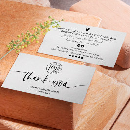 モダン感謝していミニマル白黒の台本の順序は 名刺