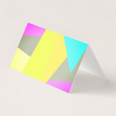 モダン感謝してい幾何抽象芸術アート (裏面)