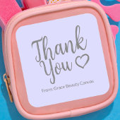 モダン感謝していPurpleのブミニマルラシ スクエアシール